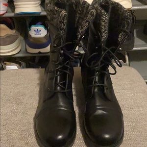 Combat boots size 9